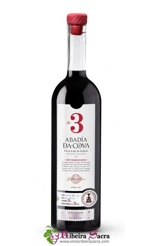 Licor café 70cl Abadía da Cova