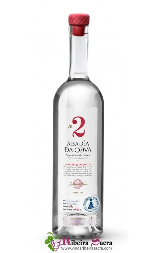 Aguardiente de orujo 70cl Abadía da Cova