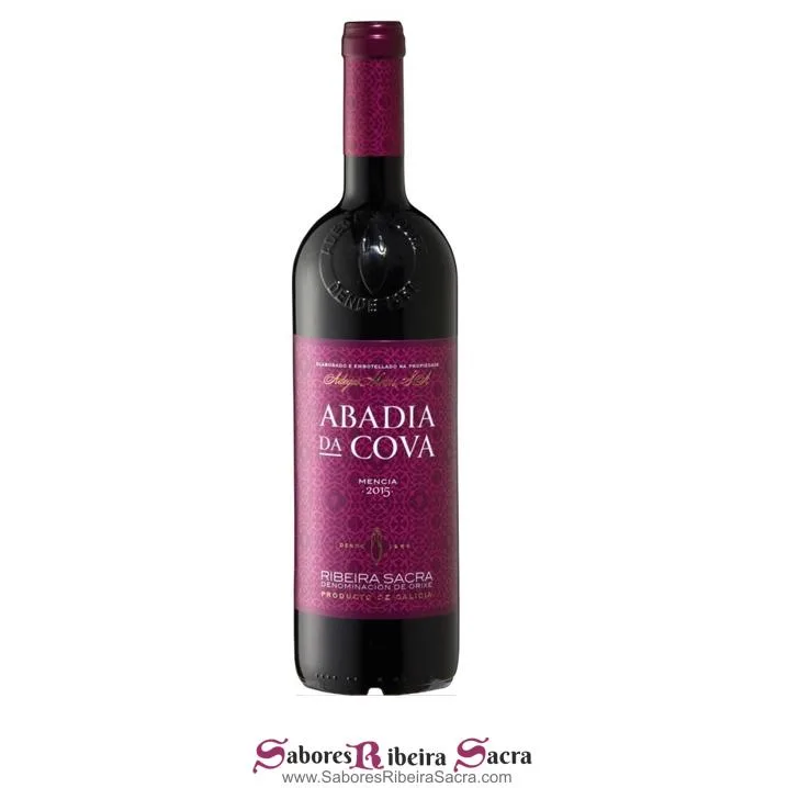 Vino tinto Mencía 50cl Abadía da Cova