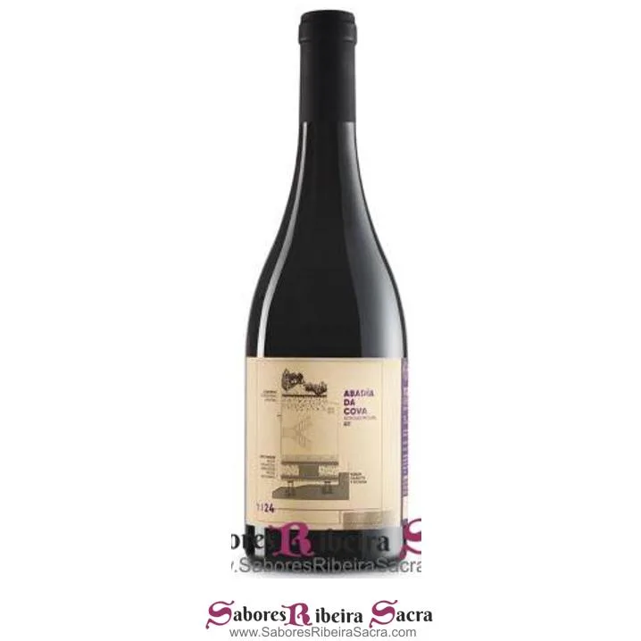 Vino tinto 1124 GT Abadía da Cova 75cl